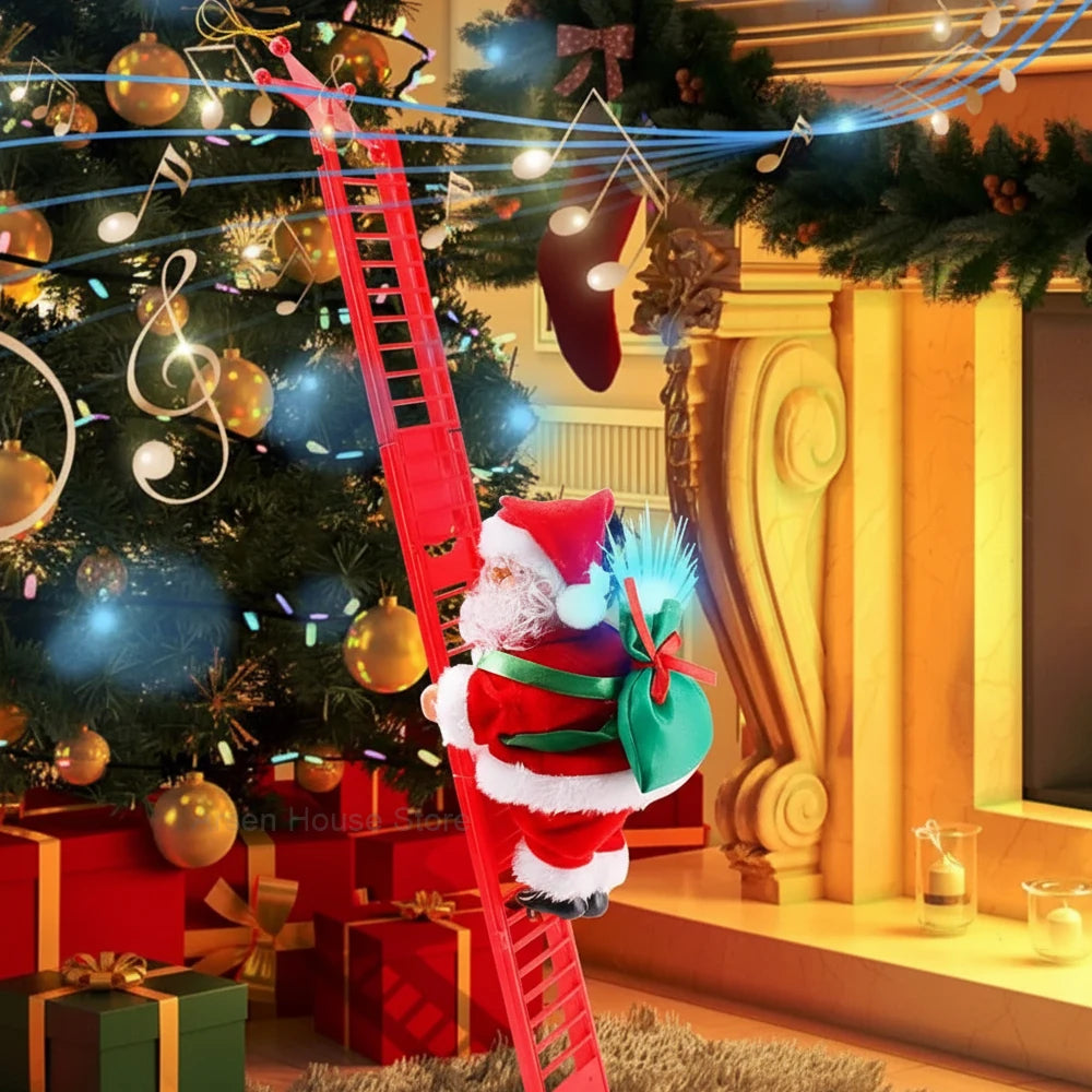 Papá Noel Trepador Musical.