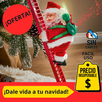 Papá Noel Trepador Musical.