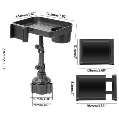 SOPORTE DE COMIDA Y CELULAR PARA CARRO